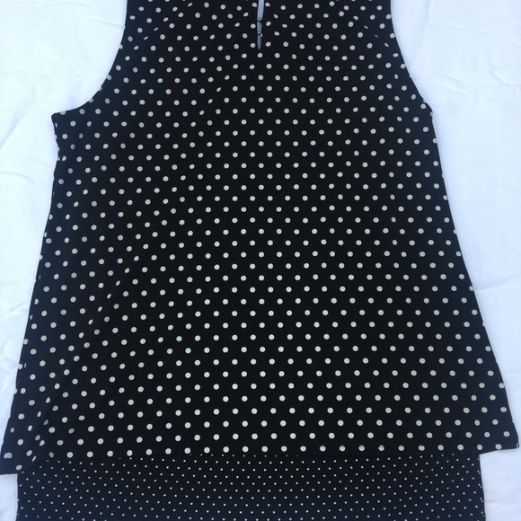WHBM Layered Polka Dot Tank - Picture 6 of 10